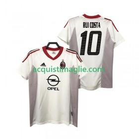 Divisa di Calcio AC Milan rui costa 10 2004 Retro Trasferta 2005